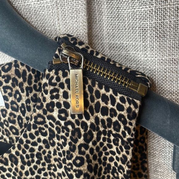 MICHAEL KORS cropped leopard jumpsuit - Picture 6 of 9